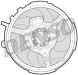 Denso DER09061 Вентилятор охолодження der09061 denso fiat stilo