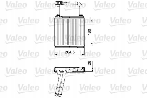 Valeo 811526 Обігрівач 811526 valeo mercedes cls (c219)