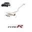 Китай ESHCR17VKCS Глушник Cat-Back з дросельною заслінкою Varex 3” Honda Civic FK8 Type R 2017-