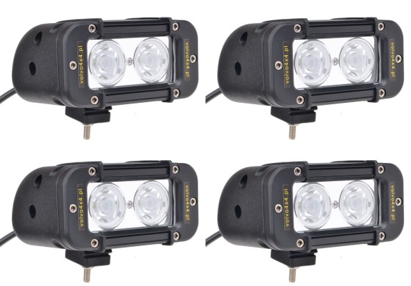 Китай 4xKML067S 4x ГАЛОГЕННА ТОЧКА СВІТЛОДІОДНА ПАНЕЛЬНА ЛАМПА 20W Off-Road 80W