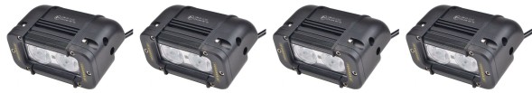 Китай 4xKML067S 4x ГАЛОГЕННА ТОЧКА СВІТЛОДІОДНА ПАНЕЛЬНА ЛАМПА 20W Off-Road 80W