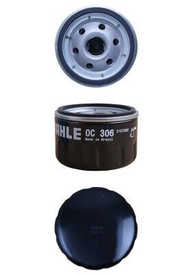 OC306 MAHLE ORIGINAL Фільтр мастил