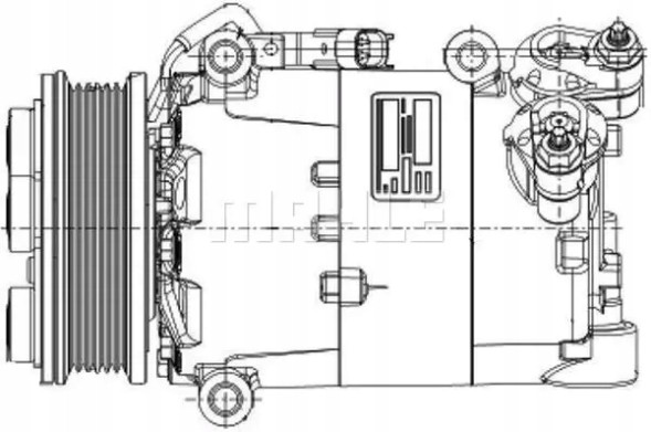 Mahle ACP 1360 000P Компресор кондиціонера acp 1360 000р