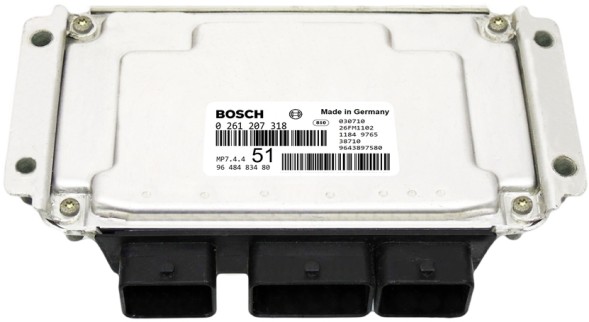 Bosch 0261207318 9648483480.1.6.XARA КОМП'ЮТЕР ECU CITROEN 1.6 MP7.4.4 0261207318 9648483480
