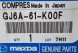 Mazda OE GJ6A61K00F Компресор кондиціонера Mazda CX-7 Mazda 6 ОРИГІНАЛ