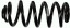Sachs 994 663 Пружина подвески задняя 994 663 sachs bmw x5 e70