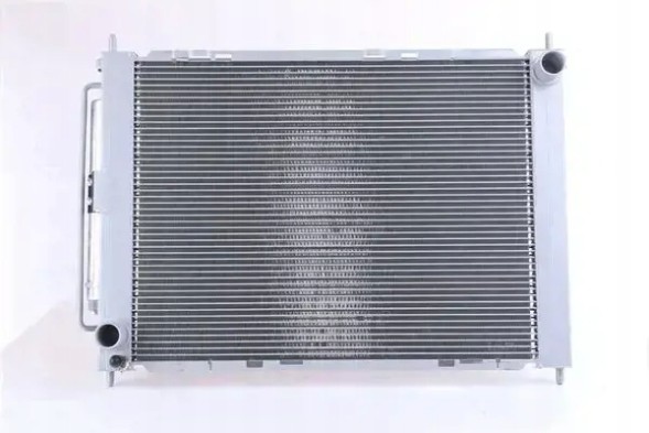 Nissens 637654 Радіатор двигуна інтегрований 637654 nissens