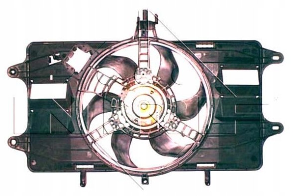 NRF NRF47230(EXT) Nrf вентилятор радіатора fiat doblo 1,2 01- nrf