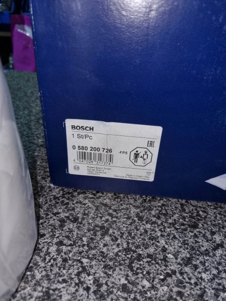 Bosch 0 580 200 726 Bosch 0 580 200 726 паливний насос bmw b38 x1 x3 2