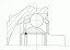 Spidan 22497 Шарнір півосі 22497 spidan audi a1 a3 8л
