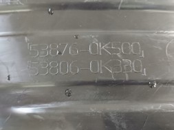 Toyota OE 53876-0K500 TOYOTA HILUX VIII nadkole lewe przód 2020 -> Надколесо переднє ліве TOYOTA HILUX VIII LIFT ліве переднє ORG