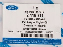 Ford OE DS7Q-6675-CC МАСЛЯНИЙ ПІДДОН 2.0 DURATORQ FOCUS MONDEO EDGE