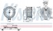 Nissens 87630 Повітродувка вентилятор припливна 87630 nissens mazda 6