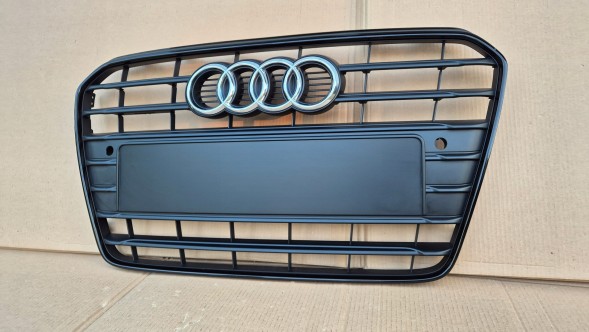 Audi OE GRILL PRZÓD AUDI A5 8T0 LIFT 2011-2016 POD PDC BLACK Муляж решітки радіатора GRILL Audi A5 8T0 LIFT 11-16 PDC OE 8T0853651H G BLACK NEW