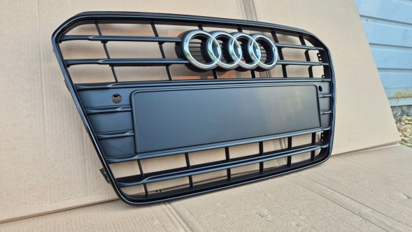 Audi OE GRILL PRZÓD AUDI A5 8T0 LIFT 2011-2016 POD PDC BLACK Муляж решітки радіатора GRILL Audi A5 8T0 LIFT 11-16 PDC OE 8T0853651H G BLACK NEW