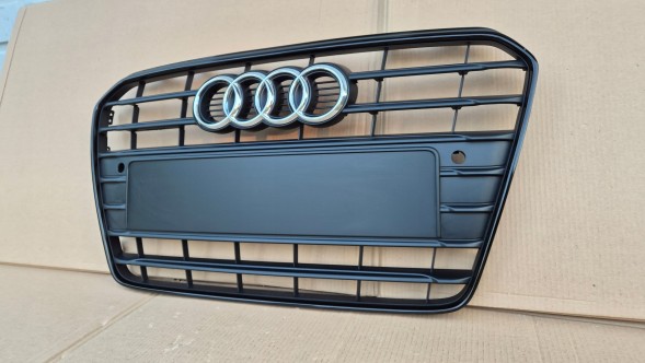 Audi OE GRILL PRZÓD AUDI A5 8T0 LIFT 2011-2016 POD PDC BLACK Муляж решітки радіатора GRILL Audi A5 8T0 LIFT 11-16 PDC OE 8T0853651H G BLACK NEW