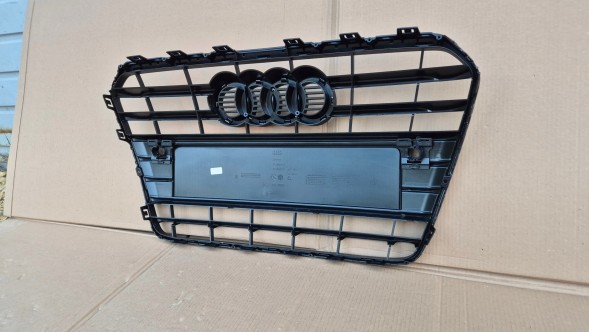 Audi OE GRILL PRZÓD AUDI A5 8T0 LIFT 2011-2016 POD PDC BLACK Муляж решітки радіатора GRILL Audi A5 8T0 LIFT 11-16 PDC OE 8T0853651H G BLACK NEW