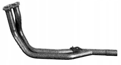 Bosal 775-883 ПОЧАТКОВИЙ ГЛУШНИК ТРУБА VW POLO 1.3 LS 75- /3D/ BOSAL