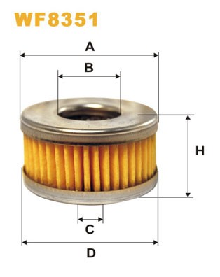 WF8351 WIX FILTERS Фільтр палива