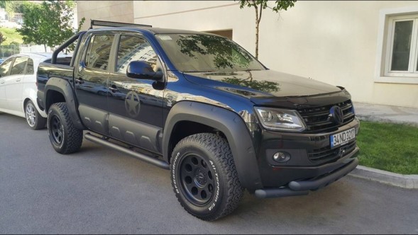 Timbernet VWAFF-004 Надколі розширення надколів бризковиків VW Amarok 2017-2021 AdBlue