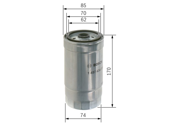 1457434310 BOSCH Фільтр паливний