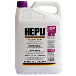 P999 EVO12 005 HEPU Антифриз HEPU G12 evo фіолетовий концентрат 5л