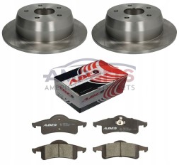 CHINA AM-ZSTHM2 Jeep grand cherokee wj wg 1999-2004 2x диски + гальмівні колодки задні