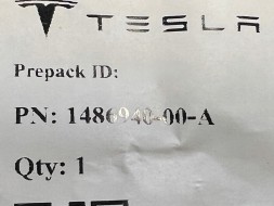 Tesla X 15-21 ПУЧОК ЗАРЯДНОГО ПОРТУ CHARGEPORT 1486940-00-A НОВИЙ