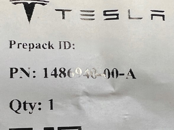 Tesla X 15-21 ПУЧОК ЗАРЯДНОГО ПОРТУ CHARGEPORT 1486940-00-A НОВИЙ
