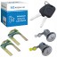 ME Premium 000579/PRE#1 ВКЛАДИШІ ЗАМКІВ ДВЕРЕЙ ЛІВИЙ + ПРАВИЙ ДЛЯ CITROEN C1 PEUGEOT 107 TOYOTA AYGO 05-