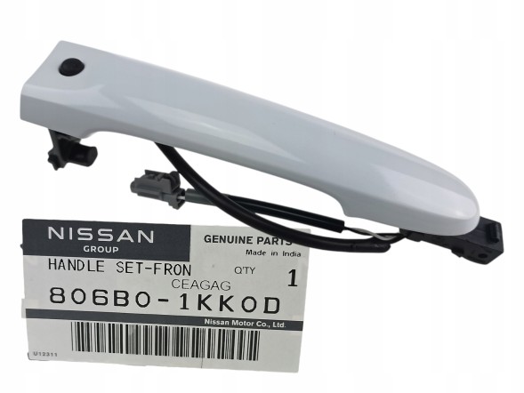 Nissan OE WB/806B0-1KK0D NISSAN JUKE MICRA CUBE ДВЕРНА РУЧКА КОС ҐУДЗИК SMART KEYLESS ПЕРЕДНІЙ ОРИГІНАЛ