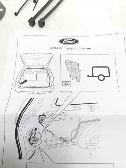 Ford OE Б/у джгут, гачок Ford Mondeo Турнір 10/00- OE 1329219