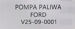 Vemo V25-09-0001 НОВИЙ ЕЛЕКТРОПАЛИВНИЙ НАСОС FORD FOCUS I / MONDEO III / TRANSIT