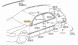 Toyota OE 7507233030BLCP TOYOTA CAMRY GRACIA MARK 2 II WAGON 97-01 ЛІВИЙ ПЕРЕДНІЙ МОЛДИНГ ДВЕРЕЙ