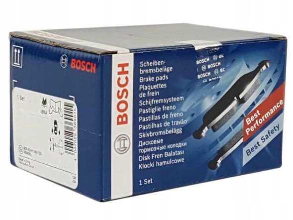 Bosch 0 986 424 966 Гальмівні колодки, комплект