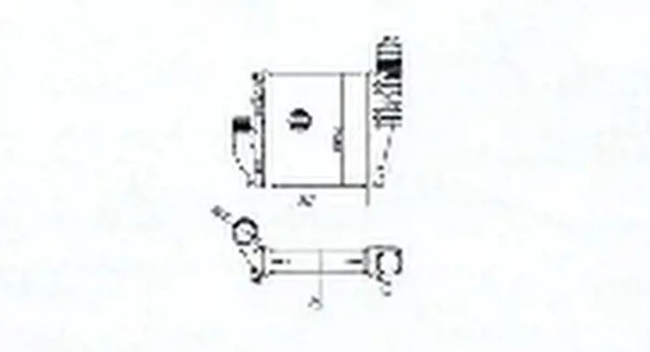 MAGNETI MARELLI 351319205330 Охолоджувач повітря інтеркулер 351319205330
