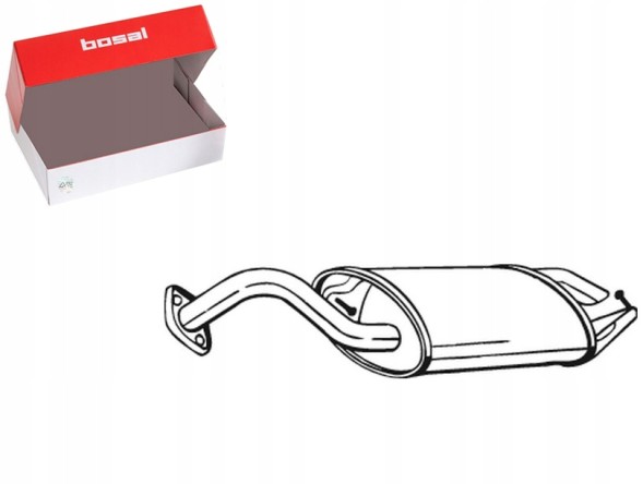 Bosal 228-073 Кінцевий глушник bos228-073 228-073