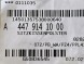 Mercedes-Benz OE A4479141000 ПОДУШКА СИДІННЯ ГУБКА СИДІННЯ MERCEDES V КЛАС 447 448