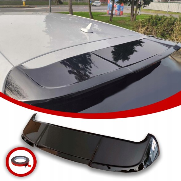 Китай Lotka spoiler RS look Audi A3 8V sportback 2012-2020 czarny połysk Лоток спойлер RS look Audi A3 8V sportback 2012-2020 чорний глянець