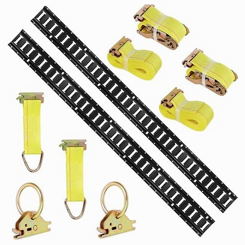 AD BRAKE B0GGYTS9GB Рейки E TRACK для кріплення вантажу, сталь, 450 кг, комплект 2 шт., сталеві
