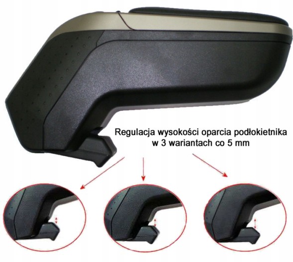 Rati V01339A Підлокітник Armster II Peugeot 2008 2020 р.в