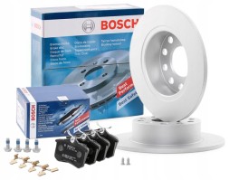 Bosch 0 986 479 099 Гальмівні диски та колодки задні для seat leon bosch