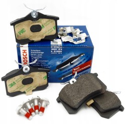 Bosch 0 986 479 099 Гальмівні диски та колодки задні для seat leon bosch