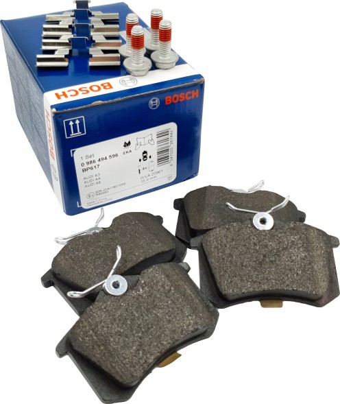 Bosch 0 986 479 099 Гальмівні диски та колодки задні для seat leon bosch