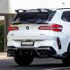 Китай T-538 Карбонові Сплітери Заднього Скла BMW X3 G45, стиль SQ (Dry-Carbon)