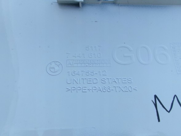 BMW OE 51177441610 7441610 BMW G06 X6 19-23 ASO КРИШКА БАКА ПАЛИВА BMW G06 X6 19-23 ОРИГІНАЛ