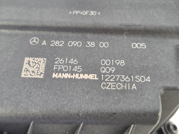 Scania OE A2820903800 _BB1 A2820903800 Корпус повітряного фільтра 1.3 B MERCEDES A W177 B W247 CLA W118