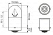 1987302510 BOSCH Лампа BOSCH 24V 5W R5W BA15s
