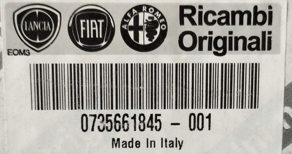 Fiat OE ДЗЕРКАЛО ПРАВЕ FIAT DUCATO 06-25 JUMPER BOXER ОРИГІНАЛ 735661845 СЕРЕДНЄ ЕЛЕКТР