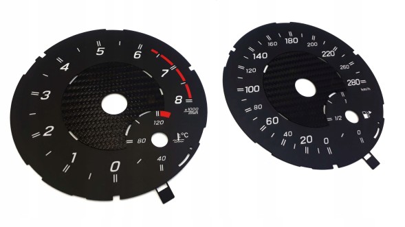 Moman 0089688090909 MERCEDES G-CLASS W463 для AMG, візерунок карбон, ЗАМІНА ЛІЧИЛЬНИКА Годинники